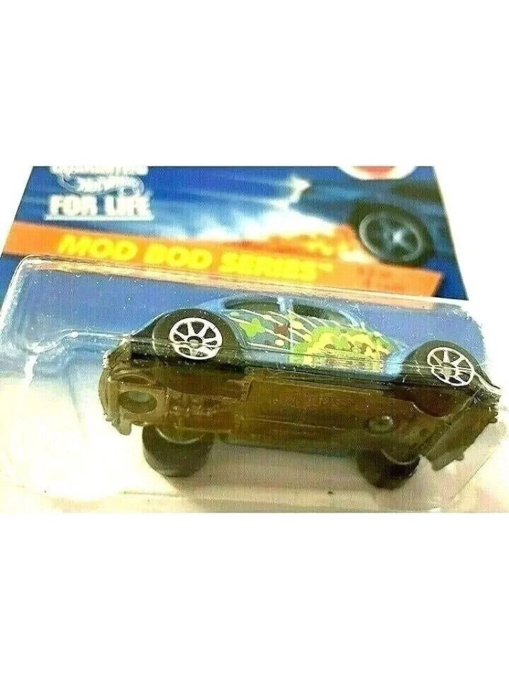 Vintage Die Cast Hot Wheels 1995 VW Bug MOD BOD SERIES Metal Car 3/4 398 15240